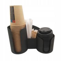 ТРУБЧАТЫЙ ОРГАНАЙЗЕР ДЛЯ КОФЕ, СТОЙКА ДЛЯ ПРИЛАВКА, САХАРНАЯ КОРОБКА, ЧАШКИ, МЕШАЛКИ RU