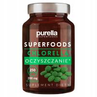 Пищевая добавка Chlorella 100% очищение Purella Superfoods 250 капс