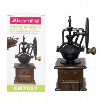 РУЧНАЯ МЕЛЬНИЦА ZARNOW ДЛЯ ИЗМЕЛЬЧЕНИЯ КОФЕ, ПЕРЦА, СПЕЦИЙ, РЕТРО КАМИЛЛА