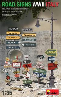 Road Signs Wwii Italy 1:35 MiniArt 35611