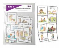 Zestaw obrazków AAC dla dzieci - tematyka 