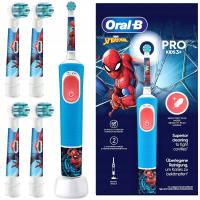 Электрическая зубная щетка Oral-B Vitality Pro D103 для детей Spiderman