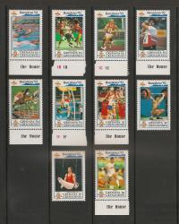 Grenada Grenadyny 1992 Znaczki 1535-44 ** sport igrzyska olimpijskie siatka