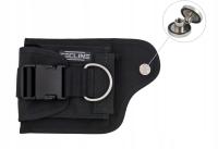 KIESZEŃ BALASTOWA TECLINE Z RUCHOMYM D-RING, LEWA