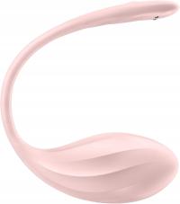 Satisfyer Ribbed Petal Rose Connect App - jajeczko sterowane aplikacją