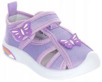 American Club trampki dziecięce fioletowy