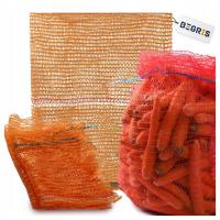 WOREK RASZLOWY 50 KG 60x110 WORKI RASZLOWE POMARAŃCZOWE Z ZACIAGIEM 1 SZT