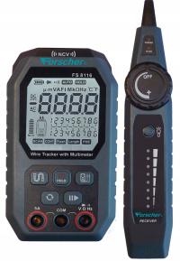 2× Forscher FS8116 tester LAN PoE kabli sieciowych RJ45 szukacz par przewodów