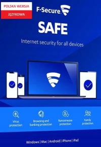 F-Secure Internet Security (SAFE) 2024 PL 5 PC 2 lata nowa licencja