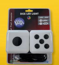Podświetlane Kostki na szybę LED multikolor 10-30 V 7