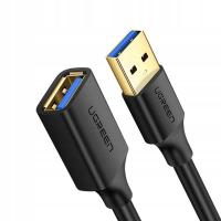 Kabel przedłużający Ugreen USB 3.0 5 Gbps 0,5 m USB-A przewód przedłużacz