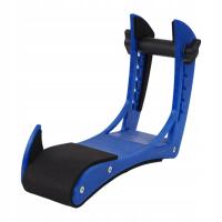 Podpórka pod gitarę elektryczną Podnóżek Przenośny Solidny wspornik gitary elektrycznej Niebieski