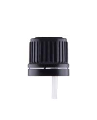 Пипетка черный с кольцом FI18 100шт