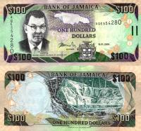 # JAMAJKA - 100 DOLARÓW - 2009 - P-84d - UNC