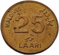 [D2324] Malediwy 25 laari 1990