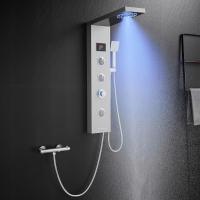 Wieża prysznicowa KINKIBOS bez kranu, panel prysznicowy z 6 trybami pracy