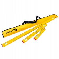 ZESTAW POZIOMIC 80AS-30/60/120cm POKROWIEC STABILA