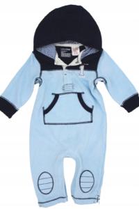 Baby Gap 3-6 dresowy kombinezon z kapturem 68