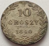 10 groszy 1840 MW