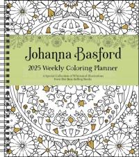 Johanna Basford 12 Month 2025 Weekly Coloring Calendar: A Special