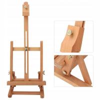 Деревянный мольберт для рисования стола для детей и взрослых 52-64 см легкий
