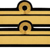 Dystynkcje na Rękaw do Munduru Wyjściowego MW stopień Komandor Podporucznik