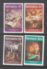 BARBADOS **Mi 543-546 JASKINIE seria z 1981