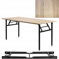 Банкетный стол складной банкетный стол 180X80X1. 8cm Сонома дуб