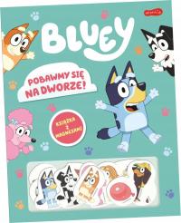 POBAWMY SIĘ NA DWORZE! BLUEY KSIĄŻKA Z MAGNESAMI