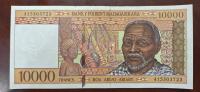 BANKNOT MADAGASKAR 10000 ARIARY 1995 ROK