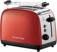 Toster Russell Hobbs Colours Plus 2S czerwony 1670 W
