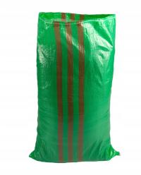 Worki Worek PP 50KG 65x105cm Węgiel Gruz Zboże BARDZO MOCNE- 10szt -ZIELONE