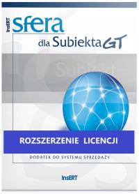 Insert Sfera dla Subiekta rozszerzenie o 1 stan 1 PC / licencja wieczysta ESD