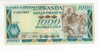 Rwanda 1000 franków 1988