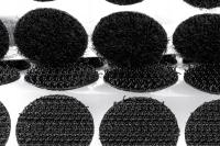 Липучка самоклеющиеся круглые круги 250 шт 125 пар