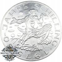 100 SCHILLINGÓW 1975 - 50 LAT SCHILLING - AUSTRIA