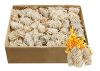 Podpałka z wełny drzewnej Rozpałka ekologiczna do grilla kominka pieca 2kg