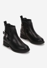 Born2Be Czarne Botki 31 Zima Ekoskóra