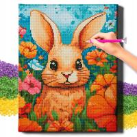 Haft Diamentowy z Ramką Zestaw dla Dzieci Diamond Painting 5D 30x40 Oh Art!