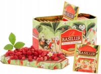 Земляничный зеленый чай Basilur WILD STRAWBERRY - 20 пакетиков может