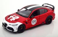 Samochód Bburago 1:18 Alfa Romeo Giulia GTAm #99 2020 Bburago
