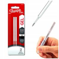 Wkłady do Długopisu Żelowego Sharpie S-Gel Czarne 0,7mm Zestaw 2 sztuki