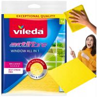 Vileda Actifibre Ściereczka Okienna Bez Smug Chłonna 1szt 36x32cm