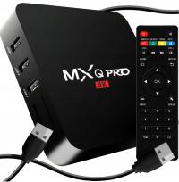 SMART TV BOX MXQ PRO 4K 1 8GB ANDROID 11.1 WIFI SD 5G DEKODER JĘZYK POLSKI