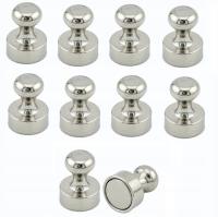 MAGNES NEODYMOWY NA TABLICĘ LODÓWKĘ PIONEK / PINEZKA 10 SZTUK 12x16 MAGNESY