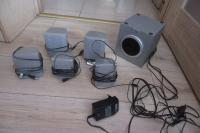 ZESTAW GŁOŚNIKI 5 SZT I TUBA