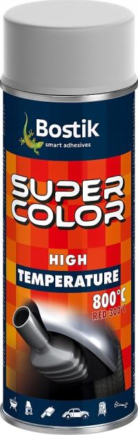 Высокотемпературный лак Bostik Super Color High белый 400 мл