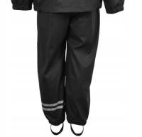 Spodnie przeciwdeszczowe czarne mikk-line 128