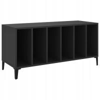 Шкаф для тарелок, черный, 100x38x48 см, материал