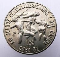 КУБА 1 ПЕСО 1981 СПОРТ-ЛЕГКАЯ АТЛЕТИКА РЕДКАЯ